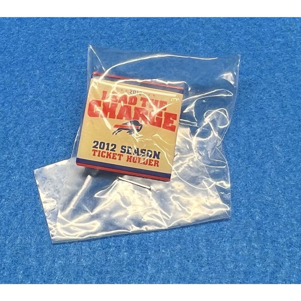 RARE 2012 Buffalo Bills NFL‎ Season Ticket Holder Lapel Pin Unopened